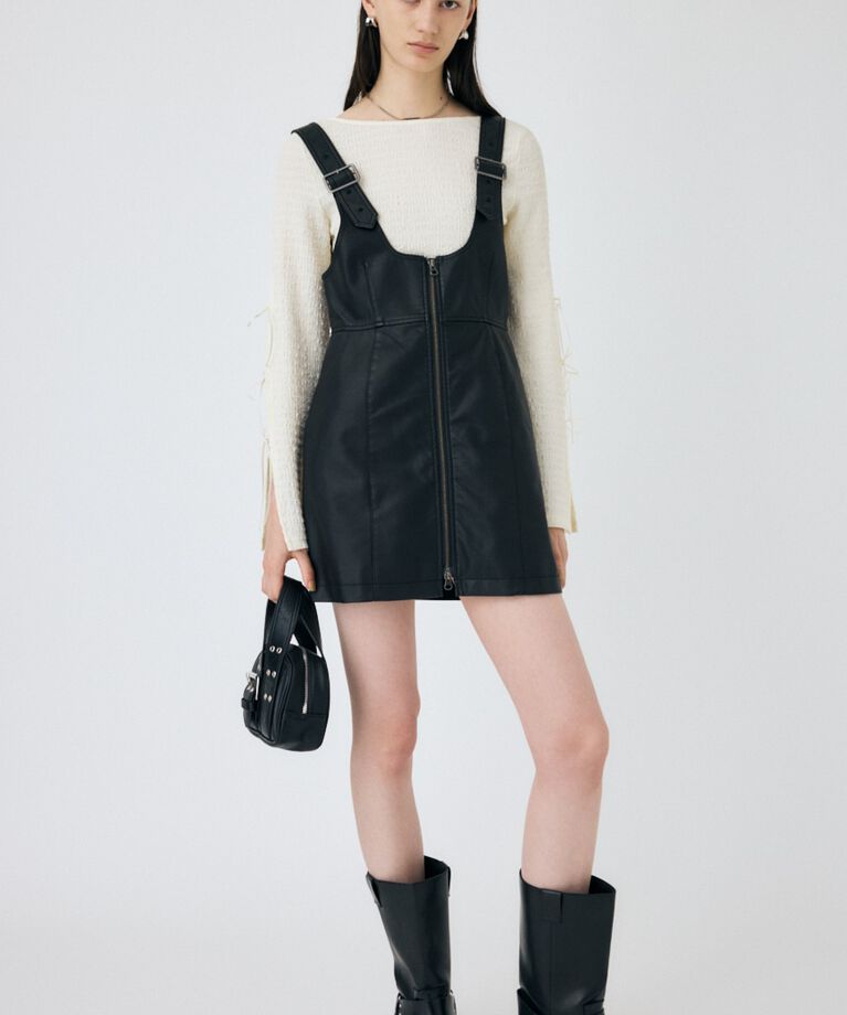 MOUSSY「SLEEVE RIBBON トップス」|Tシャツ・カットソー|