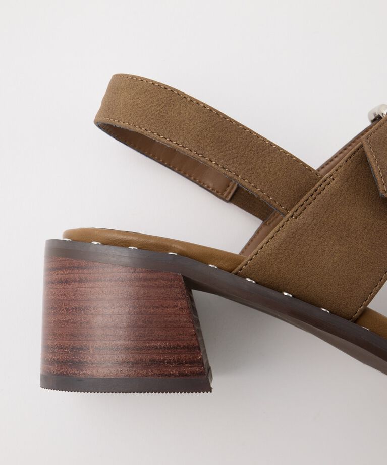 MOUSSY「W BUCKLE STRAP サンダル」|サンダル|