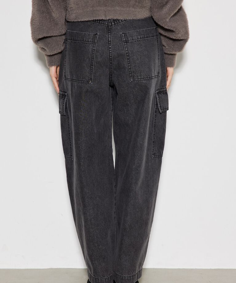 rienda「オーバーポケットJW DENIM PT」|デニム|