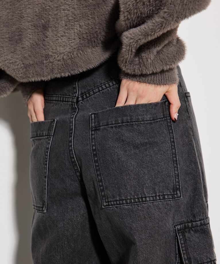 rienda「オーバーポケットJW DENIM PT」|デニム|