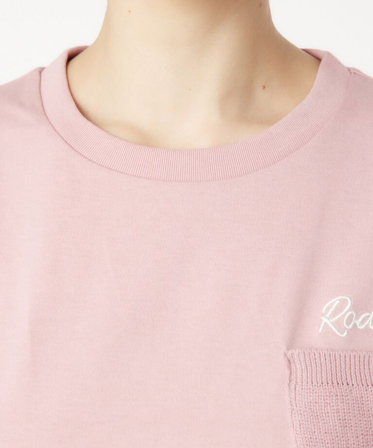 RODEO CROWNS「ドッキングロゴニットワンピース」|ワンピース|