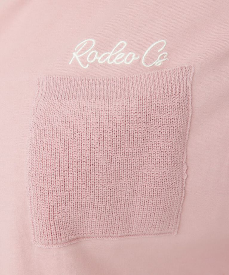RODEO CROWNS「ドッキングロゴニットワンピース」|ワンピース|