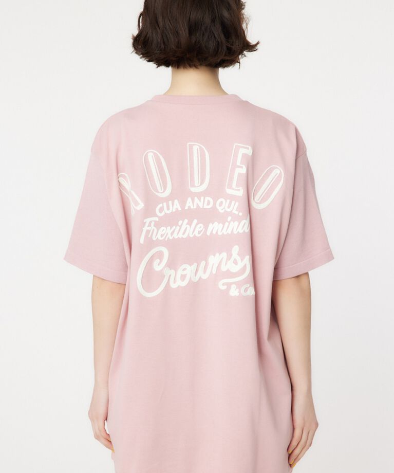RODEO CROWNS「ドッキングロゴニットワンピース」|ワンピース|