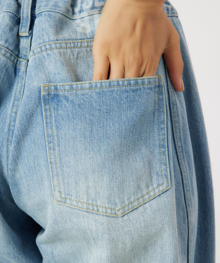 RODEO CROWNS「SQUEEZE DENIM WIDE PT」|デニム|