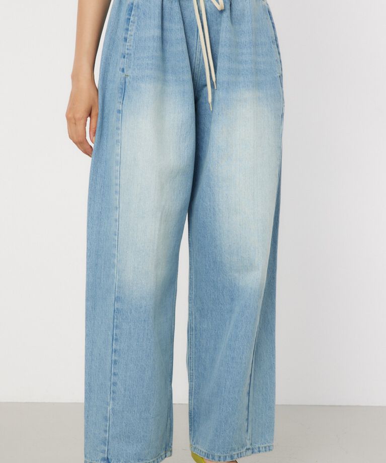 RODEO CROWNS「SQUEEZE DENIM WIDE PT」|デニム|