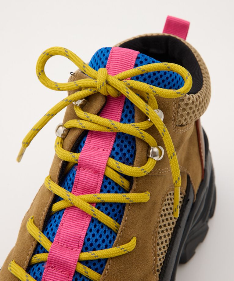 RODEO CROWNS「COLOR LACE HICUT SNEAKER」|スニーカー|