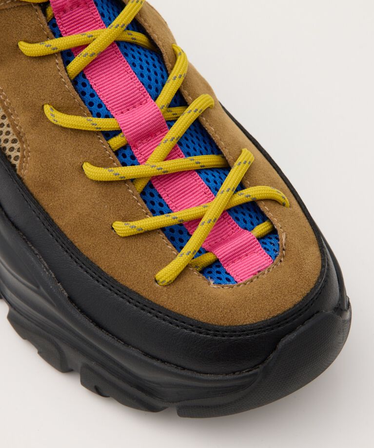 RODEO CROWNS「COLOR LACE HICUT SNEAKER」|スニーカー|