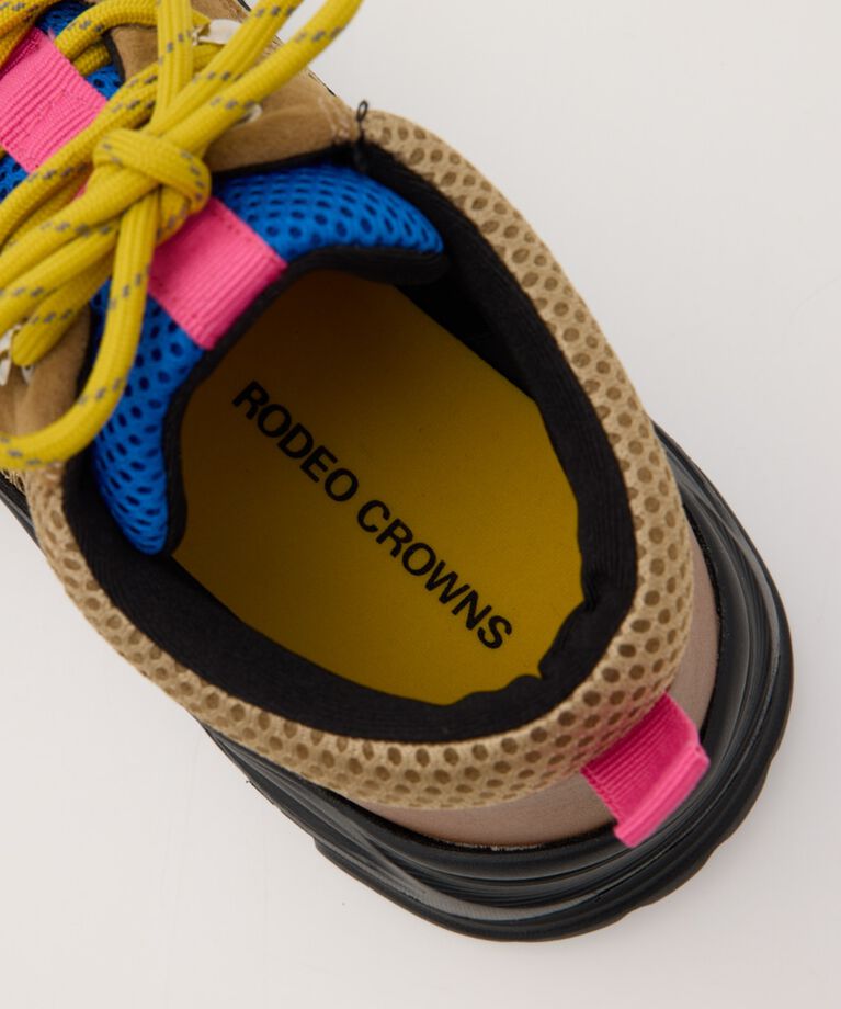 RODEO CROWNS「COLOR LACE HICUT SNEAKER」|スニーカー|