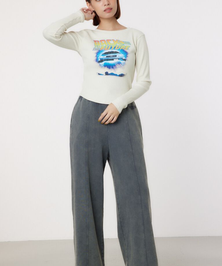 RODEO CROWNS「(BACK TO THE FUTURE)リブトップス」|Tシャツ・カットソー|