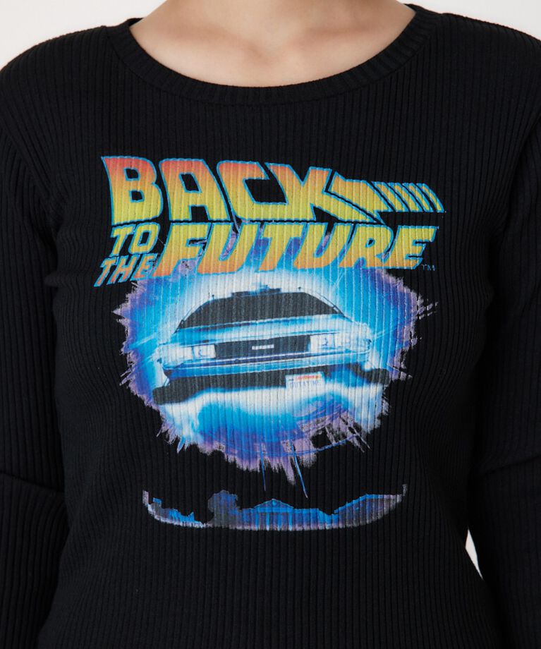 RODEO CROWNS「(BACK TO THE FUTURE)リブトップス」|Tシャツ・カットソー|