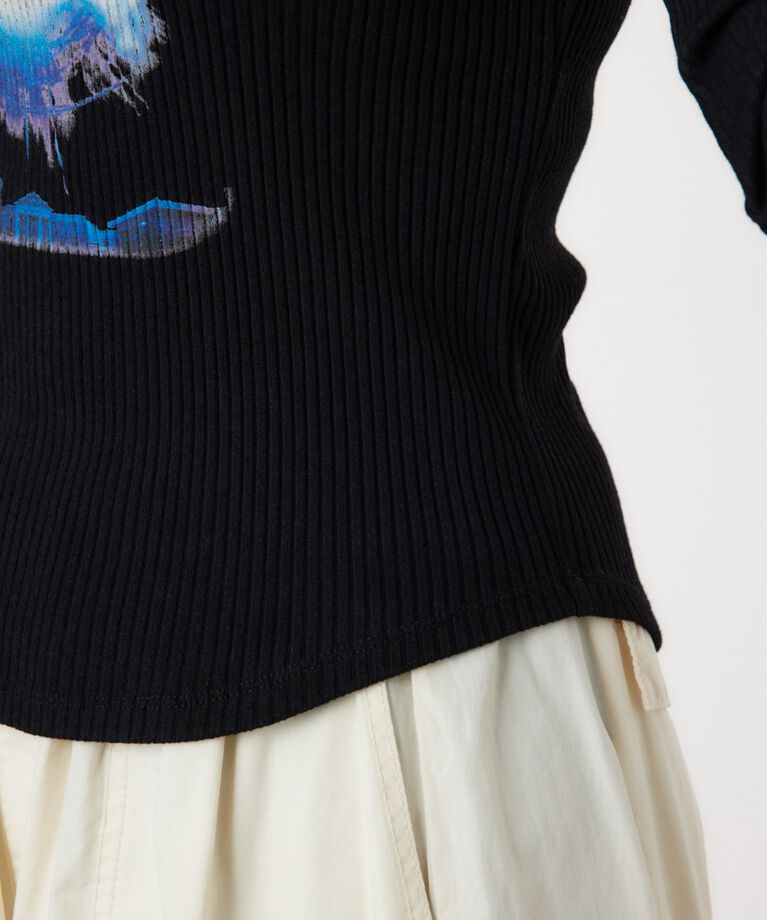 RODEO CROWNS「(BACK TO THE FUTURE)リブトップス」|Tシャツ・カットソー|