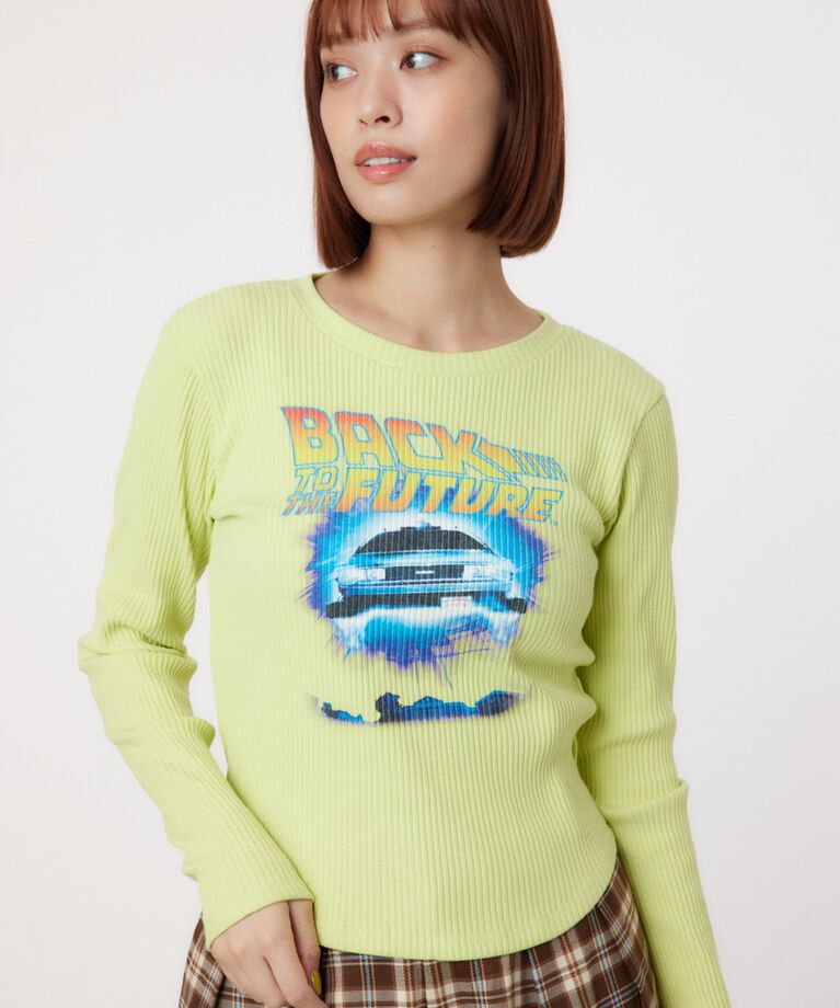 RODEO CROWNS「(BACK TO THE FUTURE)リブトップス」|Tシャツ・カットソー|