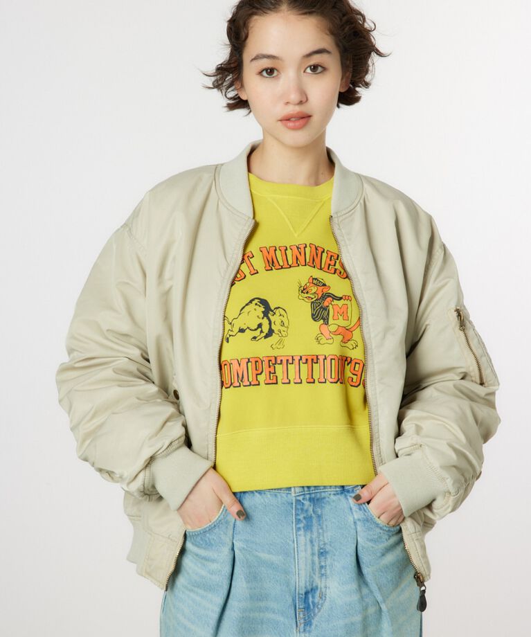 RODEO CROWNS「VINTAGE WASH MA-1」|その他|BEG