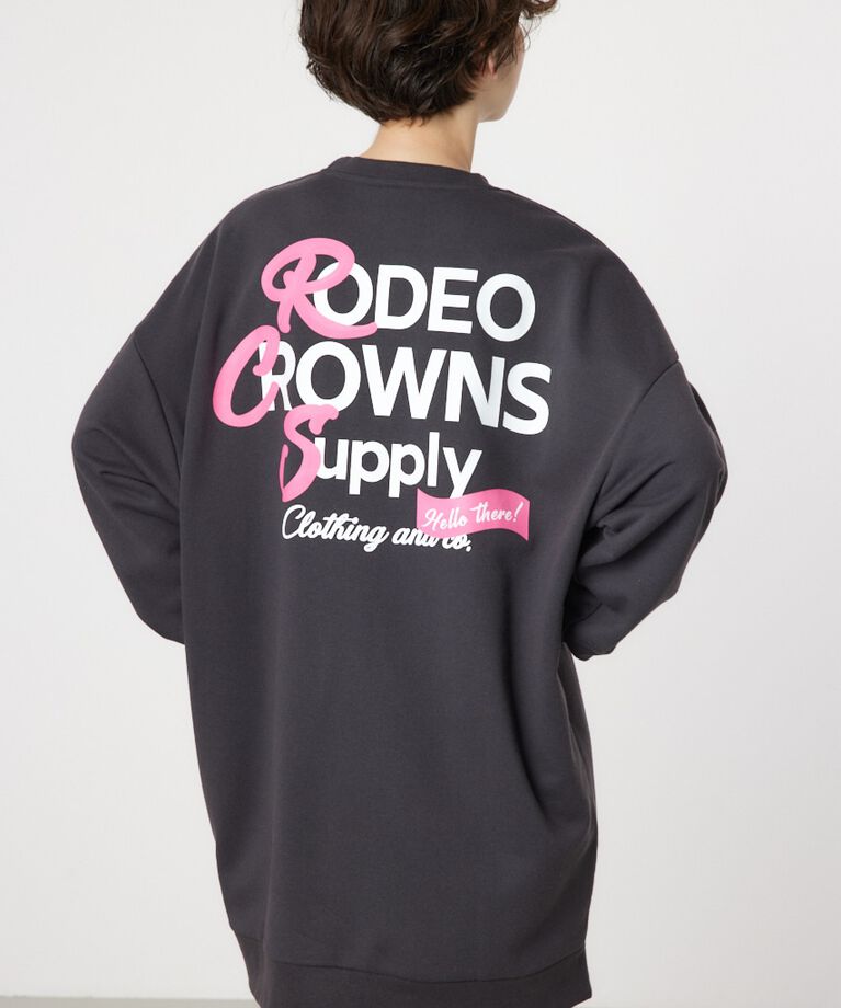 RODEO CROWNS「RCSスウェットワンピース」|ワンピース|L/BLK1