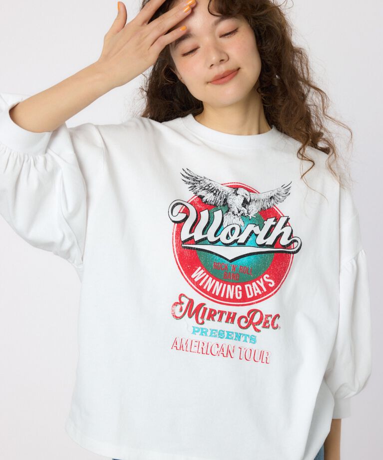 RODEO CROWNS「VariousバルーンスリーブTシャツ」|Tシャツ・カットソー|