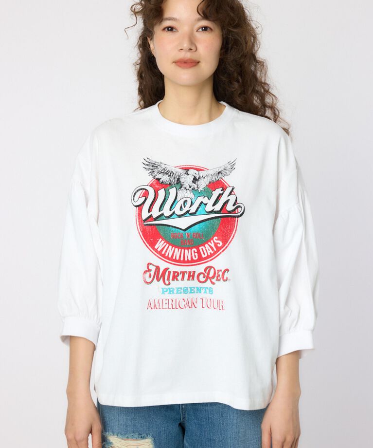 RODEO CROWNS「VariousバルーンスリーブTシャツ」|Tシャツ・カットソー|