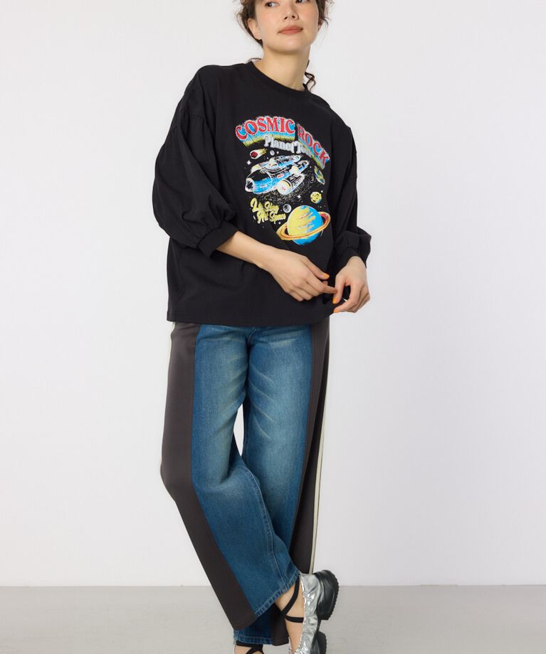 RODEO CROWNS「VariousバルーンスリーブTシャツ」|Tシャツ・カットソー|