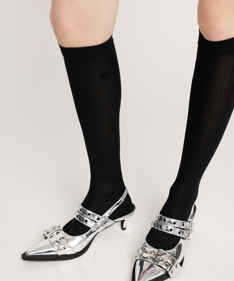 SLY「POINTED TOE BELTED サンダル」|サンダル|