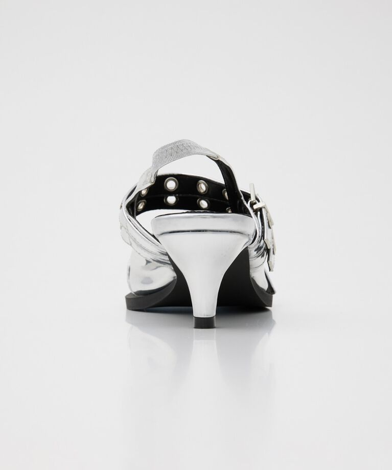 SLY「POINTED TOE BELTED サンダル」|サンダル|