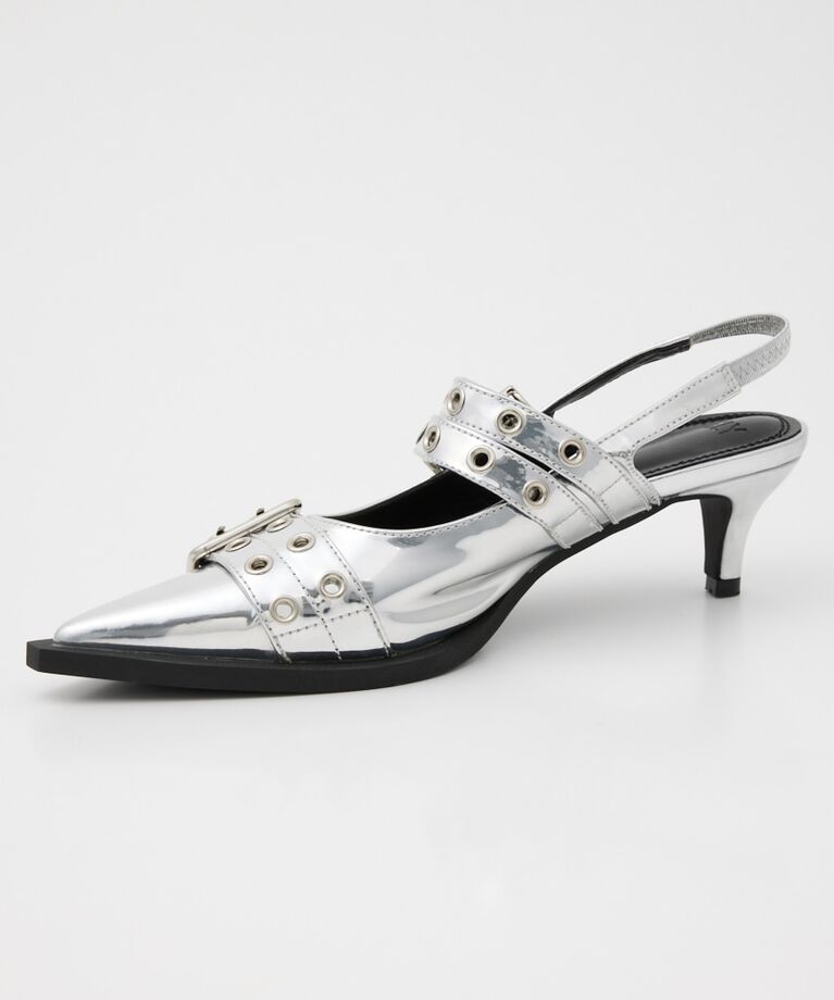 SLY「POINTED TOE BELTED サンダル」|サンダル|