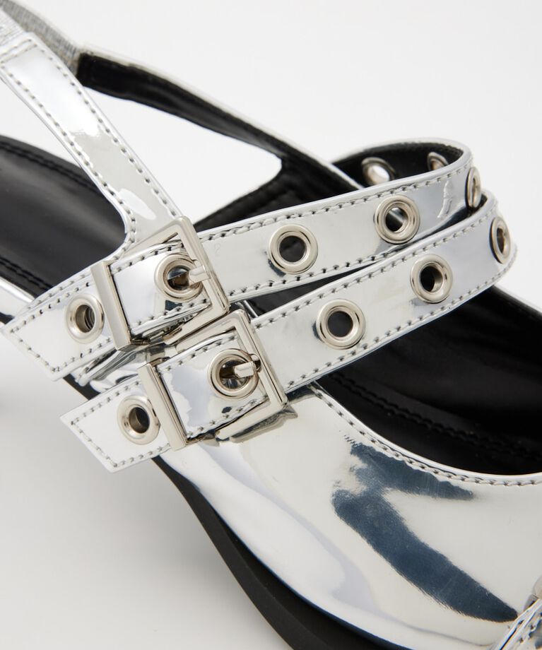 SLY「POINTED TOE BELTED サンダル」|サンダル|