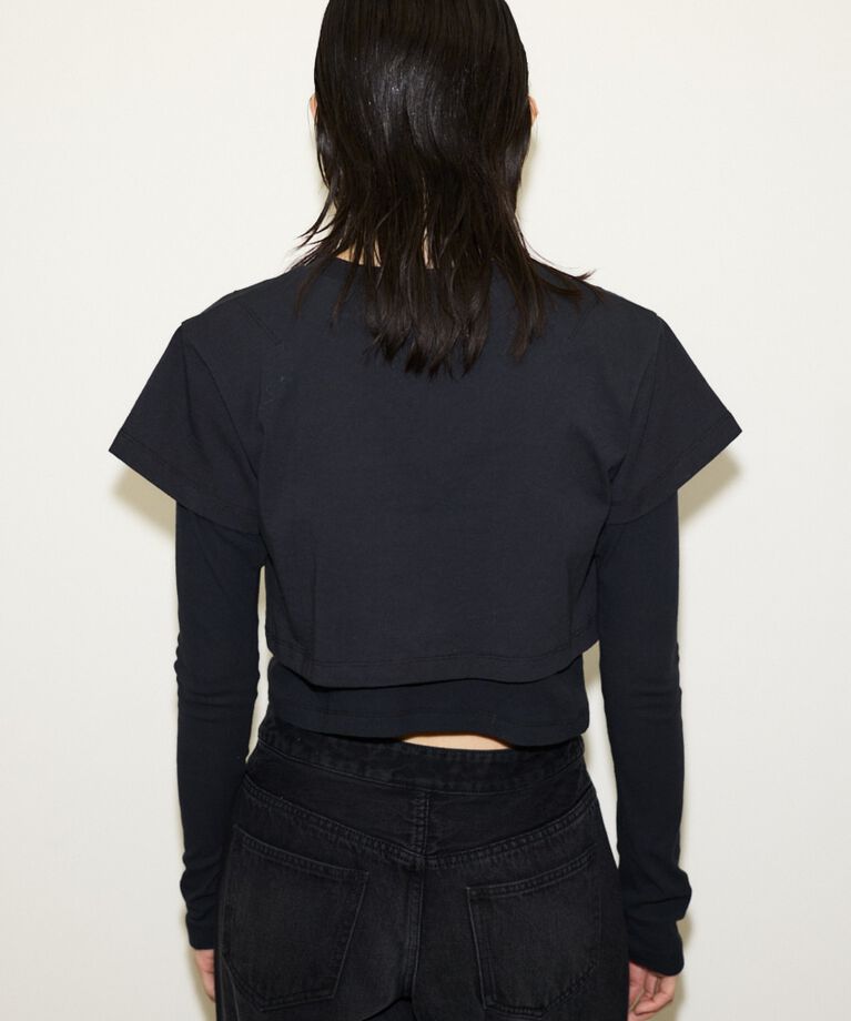 SLY「2P LAYERED トップス」|Tシャツ・カットソー|