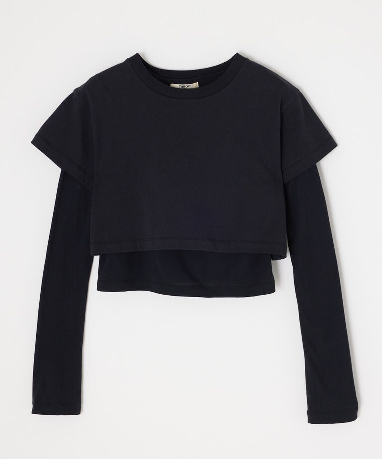 SLY「2P LAYERED トップス」|Tシャツ・カットソー|