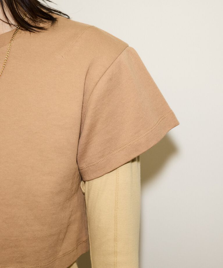 SLY「2P LAYERED トップス」|Tシャツ・カットソー|