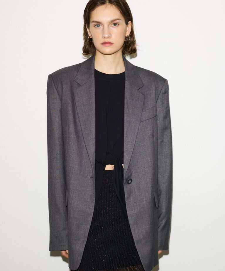 SLY「MANNISH BOXY TAILOR ジャケット」|その他|T.GRY