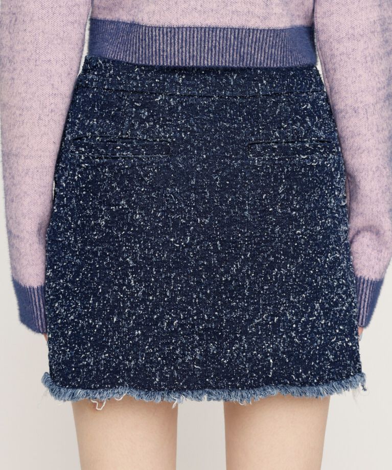 SLY「GRAIN TWEED S／SK-BE」|スカート|
