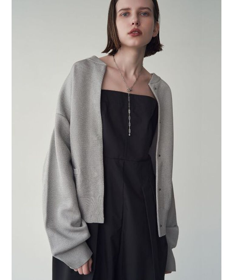 ELENDEEK「METAL YARN KN BLOUSON」|ブルゾン・スタジャン|