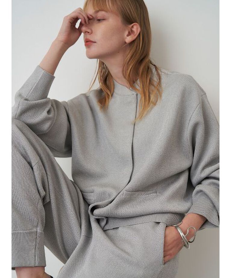 ELENDEEK「METAL YARN KN BLOUSON」|ブルゾン・スタジャン|
