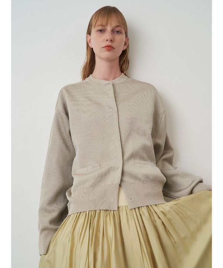 ELENDEEK「METAL YARN KN BLOUSON」|ブルゾン・スタジャン|