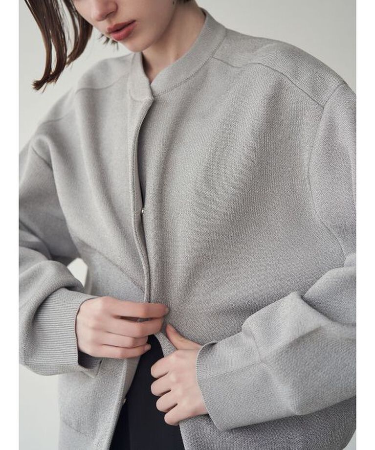 ELENDEEK「METAL YARN KN BLOUSON」|ブルゾン・スタジャン|