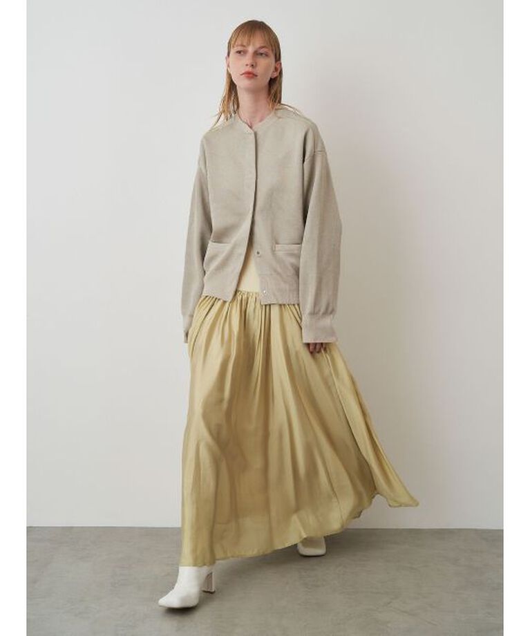 ELENDEEK「METAL YARN KN BLOUSON」|ブルゾン・スタジャン|