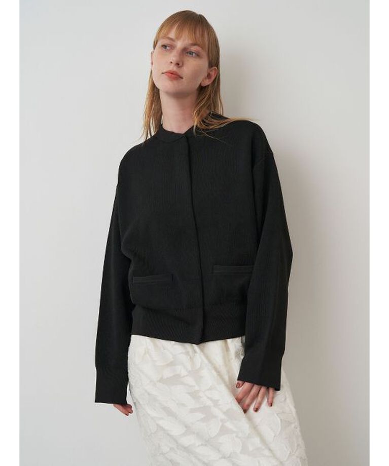 ELENDEEK「METAL YARN KN BLOUSON」|ブルゾン・スタジャン|