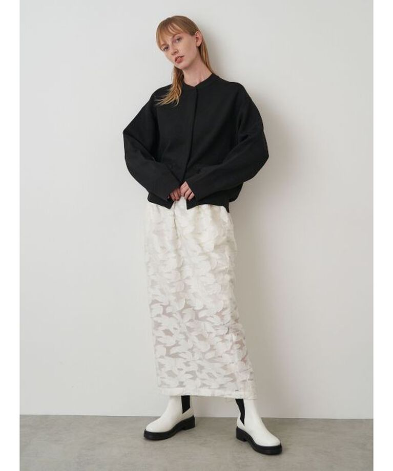 ELENDEEK「METAL YARN KN BLOUSON」|ブルゾン・スタジャン|