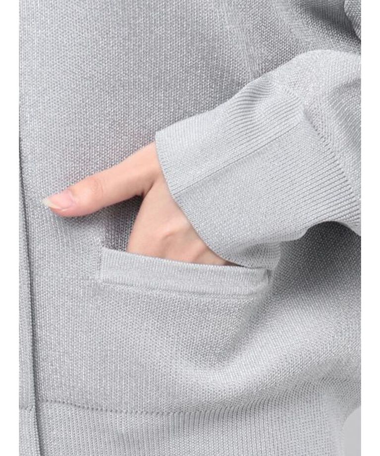 ELENDEEK「METAL YARN KN BLOUSON」|ブルゾン・スタジャン|
