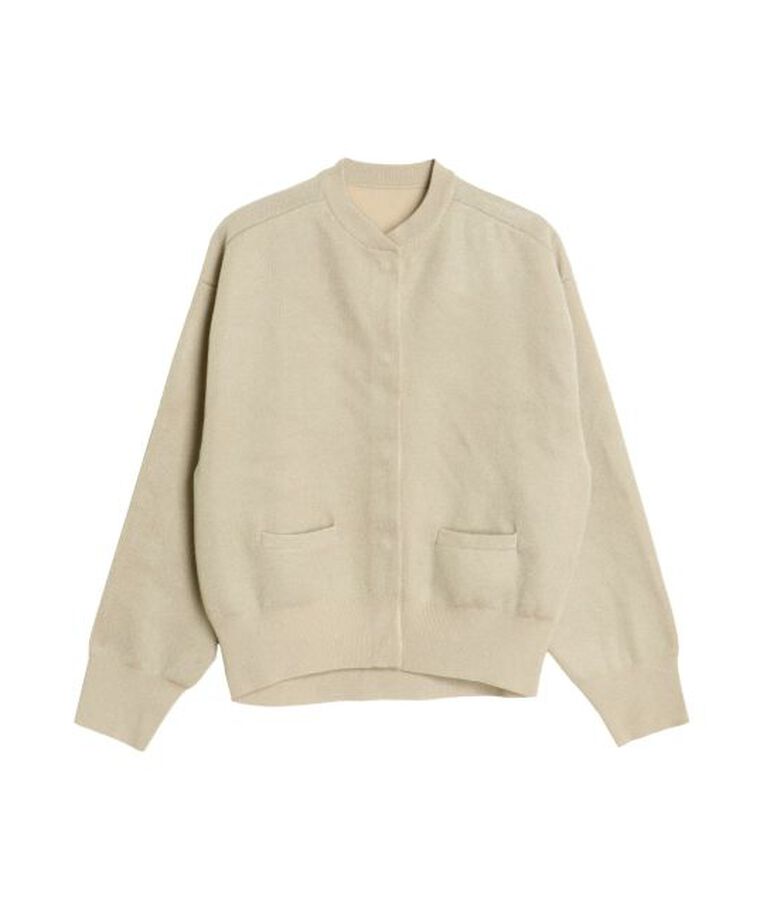 ELENDEEK「METAL YARN KN BLOUSON」|ブルゾン・スタジャン|