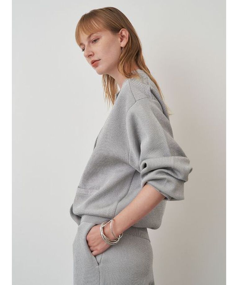 ELENDEEK「METAL YARN KN BLOUSON」|ブルゾン・スタジャン|