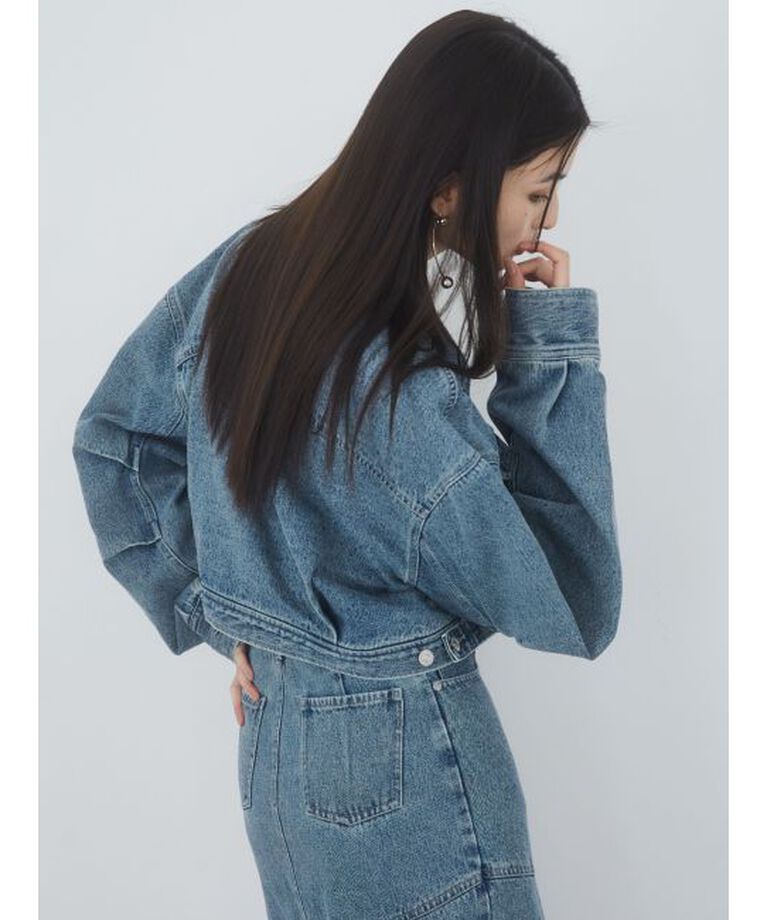 MURUA「ショートデニムジャケット【セット販売対象】」|デニムジャケット|