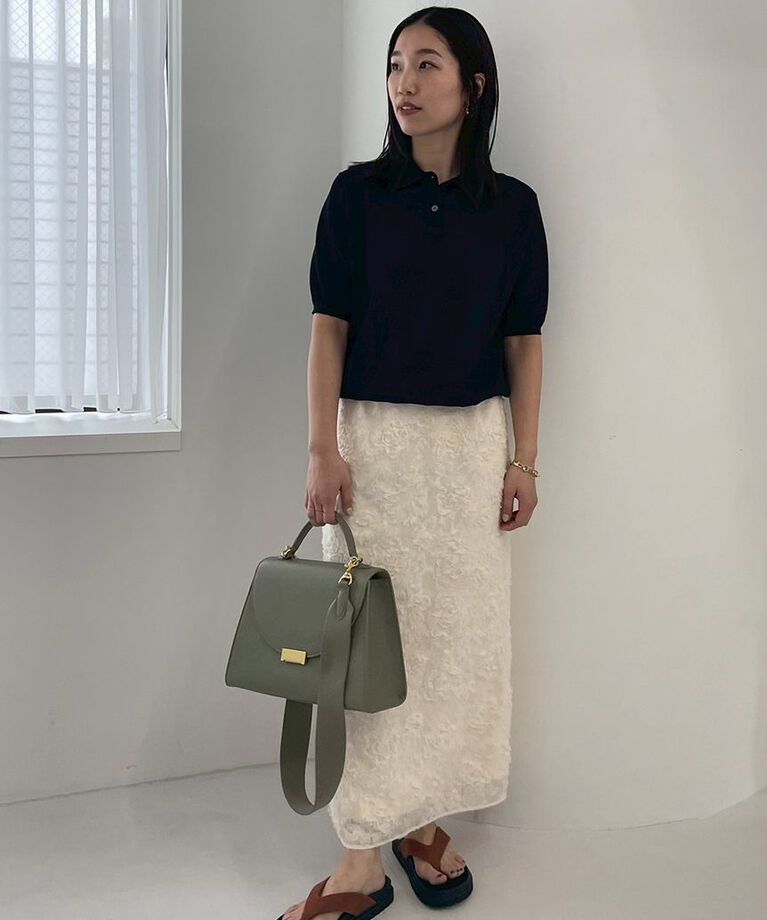 Mila Owen「【WEB限定カラー】キャンバスショルダー付きメタルバッグ」|ショルダー・メッセンジャー|