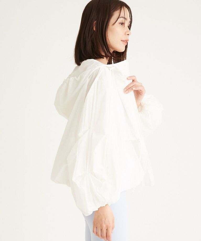 emmi atelier「【IPSA/emmi】袖タックボリュームブルゾン」|ブルゾン・スタジャン|