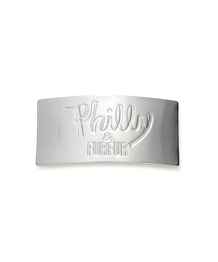 FURFUR「【Philly chocolate】ロゴバレッタ」|ヘアバンド|SLV