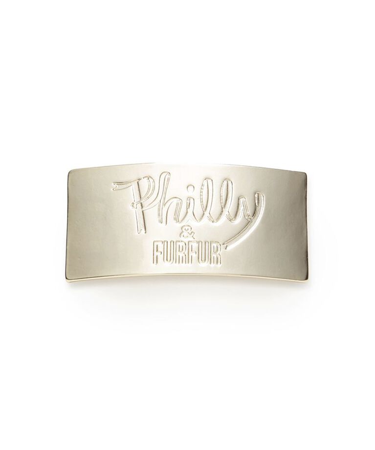FURFUR「【Philly chocolate】ロゴバレッタ」|ヘアバンド|