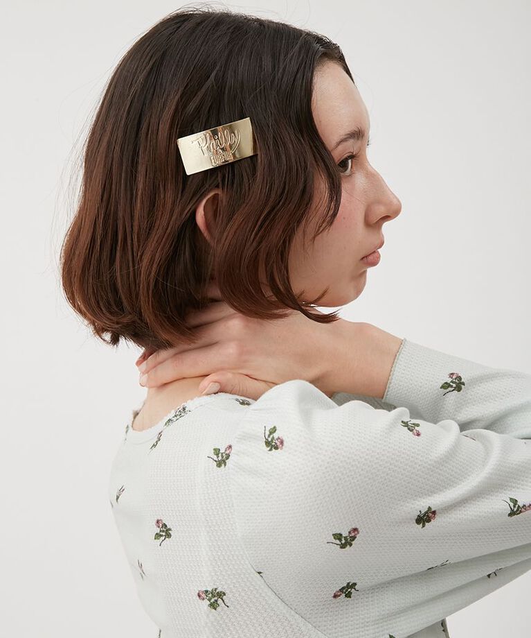 FURFUR「【Philly chocolate】ロゴバレッタ」|ヘアバンド|