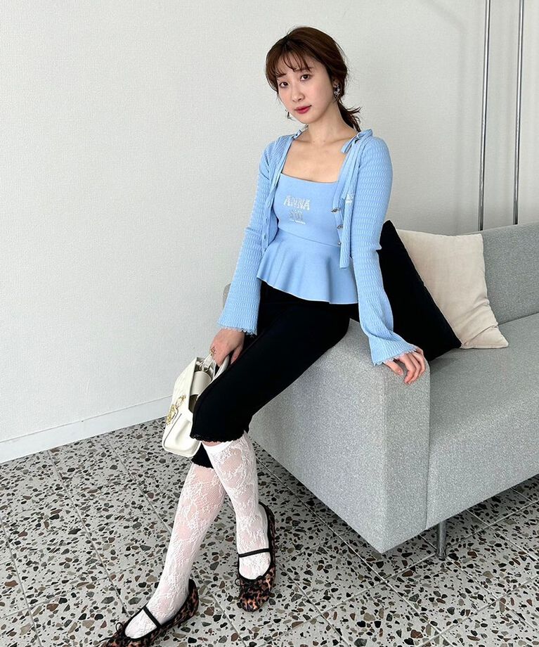 LILY BROWN「【WEB限定カラー】【LILY BROWN × ANNA SUI】バタフライカーディガン」|カーディガン|