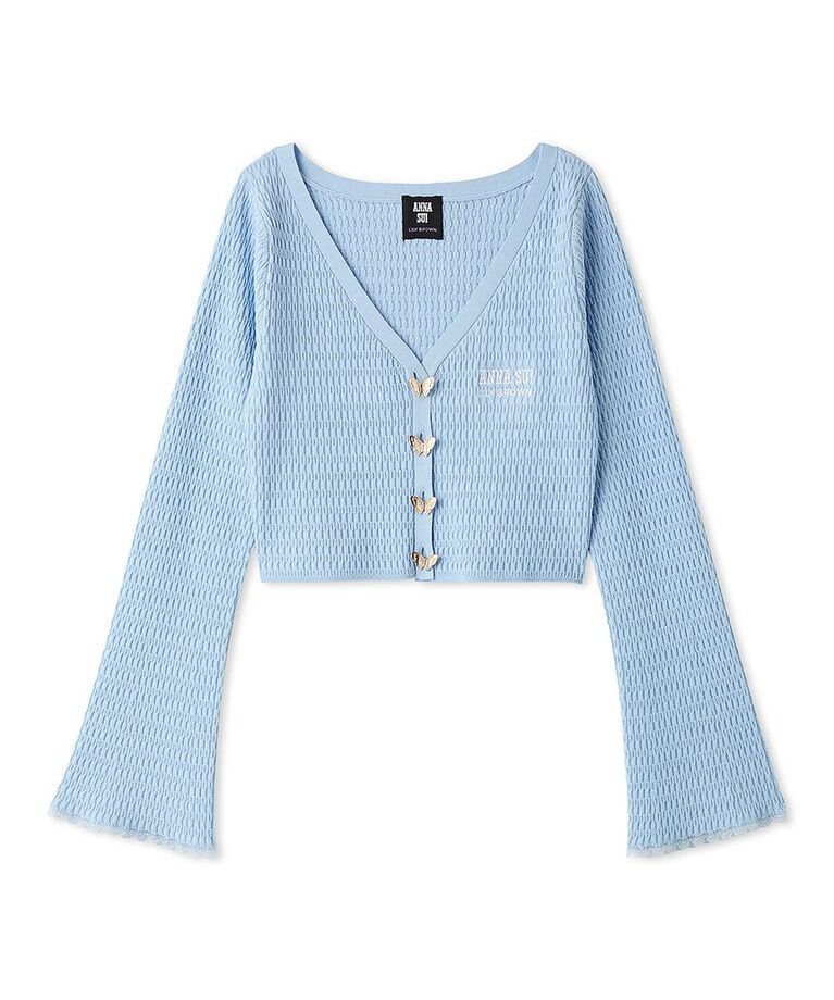LILY BROWN「【WEB限定カラー】【LILY BROWN × ANNA SUI】バタフライカーディガン」|カーディガン|