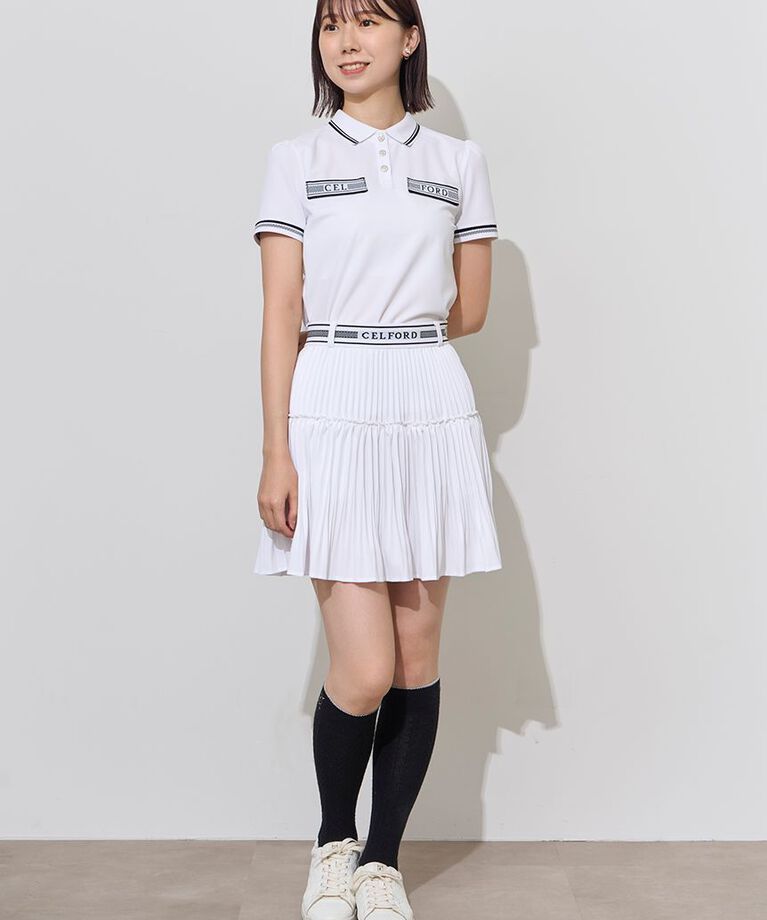 CELFORD「【CELFORD GOLF】ジャガードプリーツスカート」|スカート|OWHT