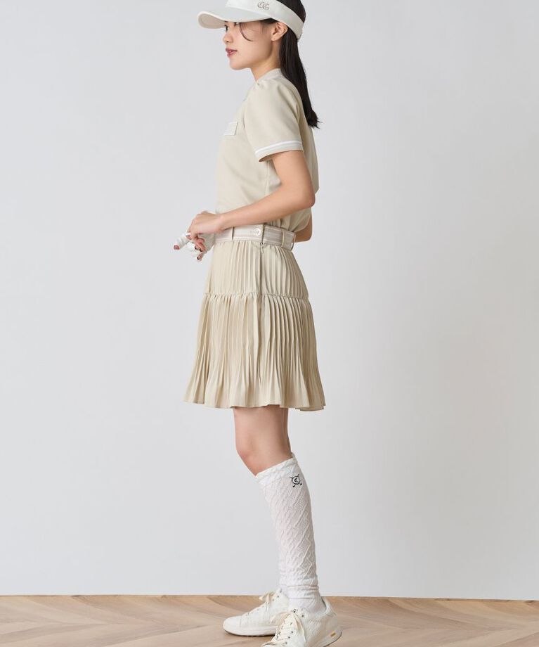 CELFORD「【CELFORD GOLF】ジャガードプリーツスカート」|スカート|